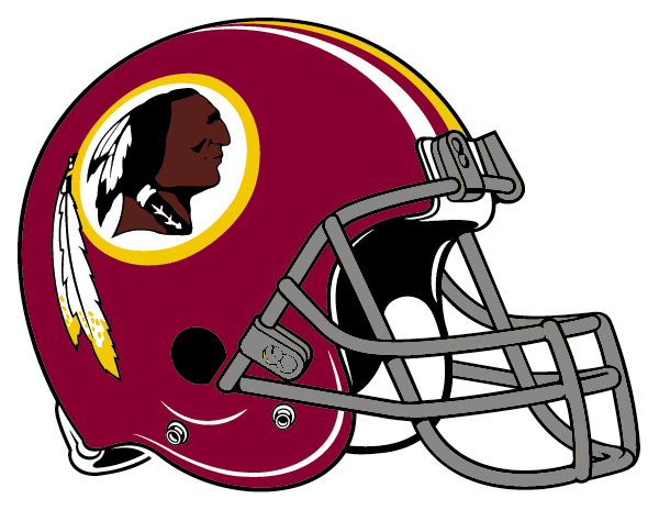 Washington Redskins 1972-1977 Helmet Logo iron on paper